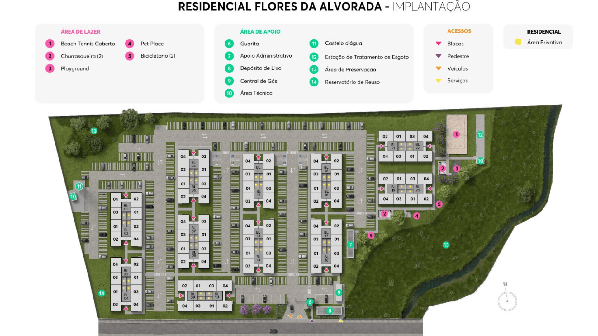 Donno Imóveis Residencial Flores da alvorada